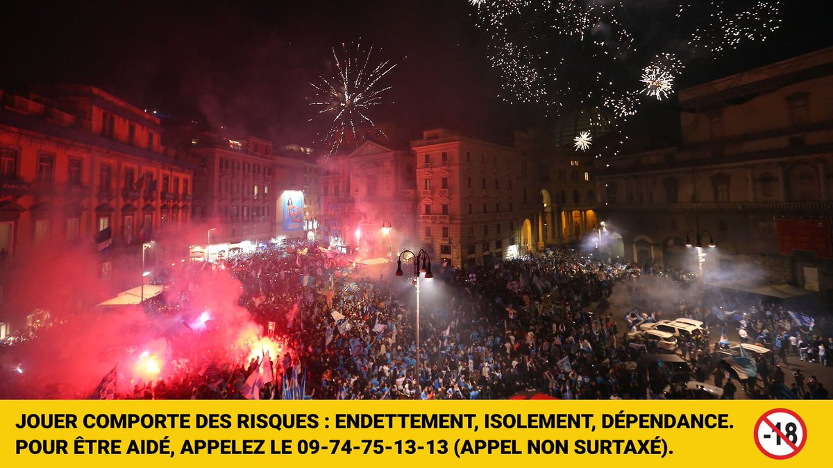bwin_France's tweet photo. 🇮🇹 3️⃣3️⃣ ans plus tard… LE NAPOLI REMPORTE LE SCUDETTO! 🤩
🥳 Les célébrations ne s'arrêtent plus à Naples depuis hier soir… 😍
#UDINAP #SerieATIM #Napoli https://t.co/zaePmadhv4