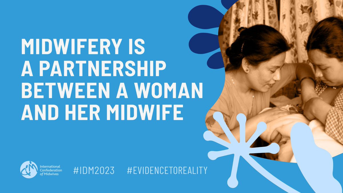 Wishing all the Midwives in UK and across the globe a wonderful International Day of the Midwife! Thank you for your hard work caring for women and babies day-in day-out @nmcnews #IDM2023 #evidencetoreality