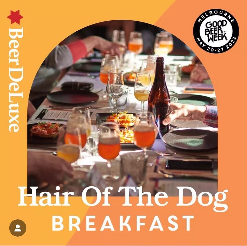 It’s back the best breakfast around, Hair of the Dog  @beerdeluxefedsquare with @goodbeerweek &amp; @coolroompodcast  Dollar Bill Brewing is so excited to be there alongside <a href="/deedsbrewing/">Deeds Brewing</a> <a href="/3ravensbrewery/">3 Ravens</a> and <a href="/tallboyandmoose/">Tallboy and Moose</a> 

Food by the absolute legend @te… instagr.am/p/Cr2_w3op87h/