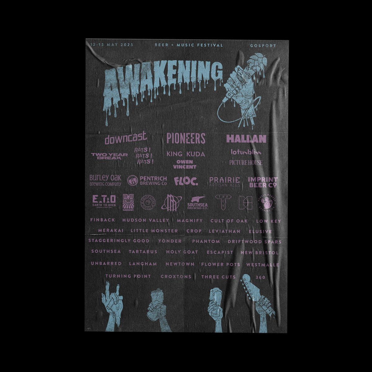 FINAL LINEUP ANNOUNCEMENT // HAVE YOU GOT TICKETS YET?

tickettailor.com/events/awakeni…

#ItsTimeForAnAwakening #craftbeer #beerfest #livemusic #musicfest #streetfood #gosport