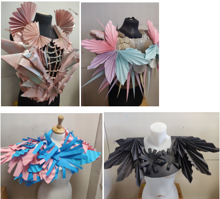S3 Body Adornment Design. I am so proud of my S3 class for all of their hard work and sheer dedication with their design pieces. You are amazing!