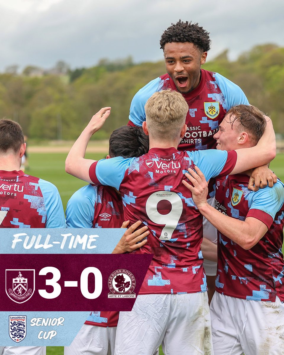 ClaretsAcademy's tweet photo. โน๏ธ INTO THE FINAL WE GO! ๐
East Lancashire is Claret & Blue ๐คฉ๐ฎโ๐จ
#BURROV https://t.co/eX92nF2EYX