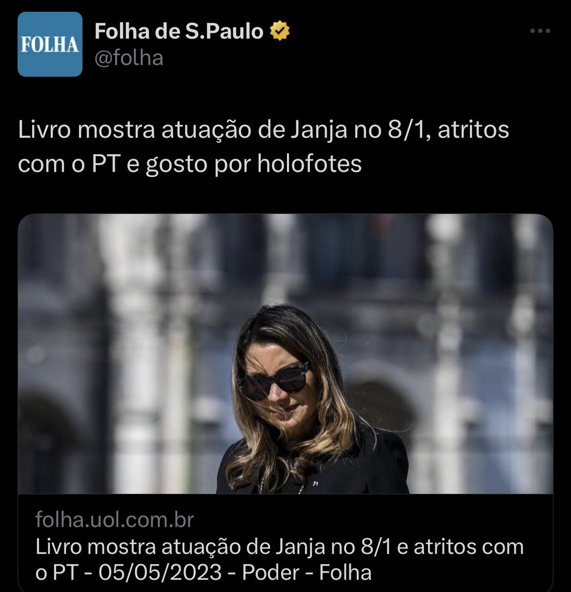 RomuloBDias's tweet photo. Lembram que ontem foram divulgados áudios gravíssimos com planejamento de golpe de estado? A folha 👇🏽 https://t.co/yeJPug2DCp