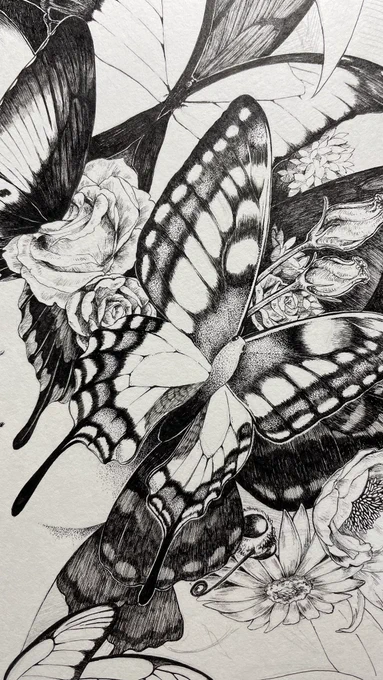 だいぶ進みました🦋