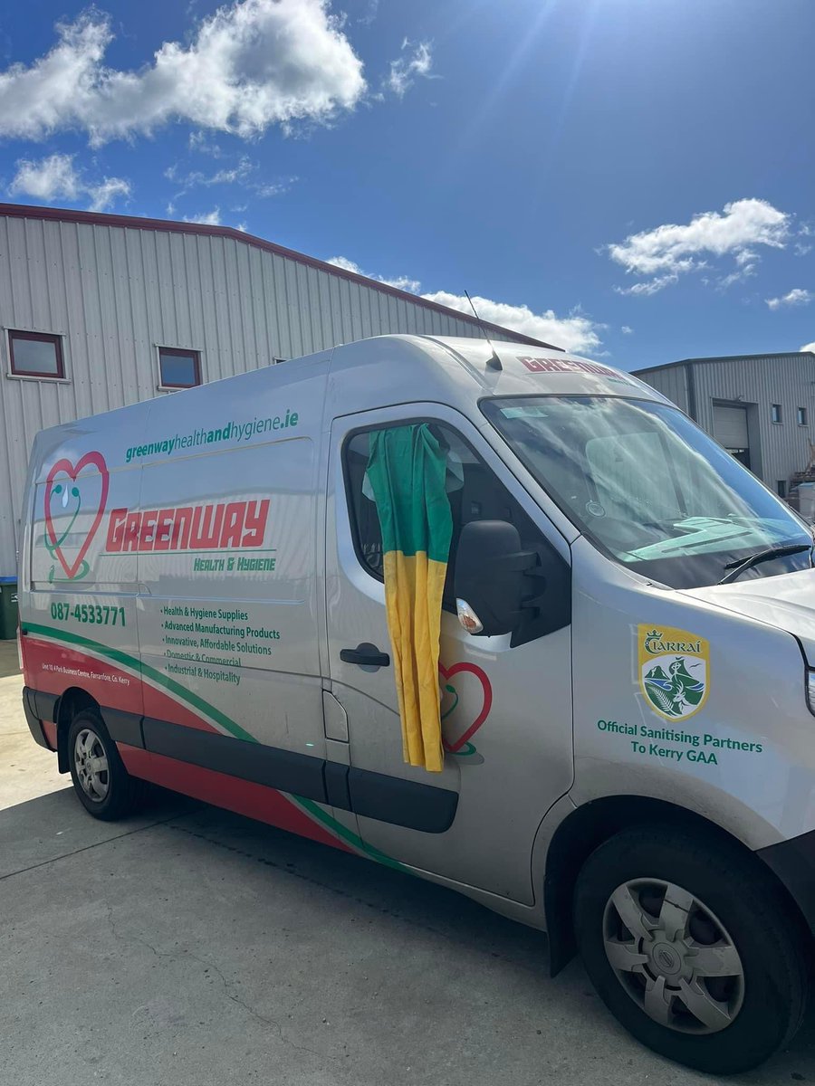 Greenwayskerry's tweet photo. 💪💪Best of luck to all Kerry teams this weekend 🟩🟨… Kerry u20 footballers, both Kerry Senior football teams, Senior Hurlers &amp; Camogie teams &amp; the Minor Camogie team in the All-Ireland final🏆 - A busy weekend for Kerry’s sports stars !!!!! https://t.co/aJc02ALZGI