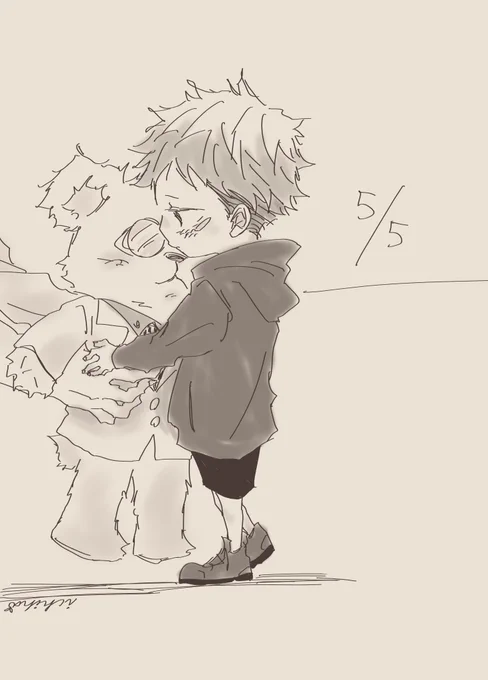 ほんのりと七虎
※ごつごうじゅじゅちゅでちいさいゆじくん。
ちいさいゆじくんを甘やかす7️⃣がいたらよいです。 