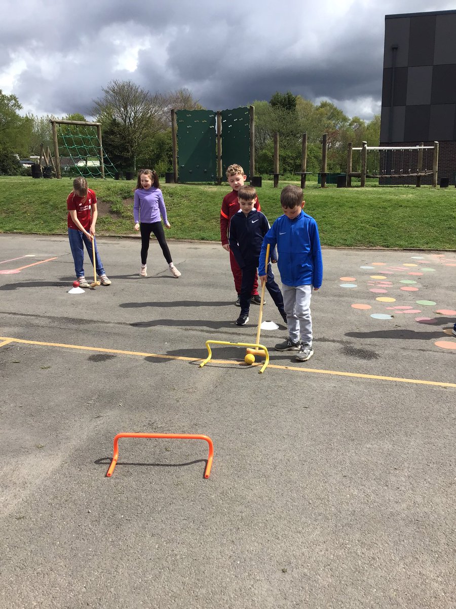 More photos from this mornings lawn games. We are wearing red, white and blue today! <a href="/BlackrodPSch/">Blackrod Primary</a>