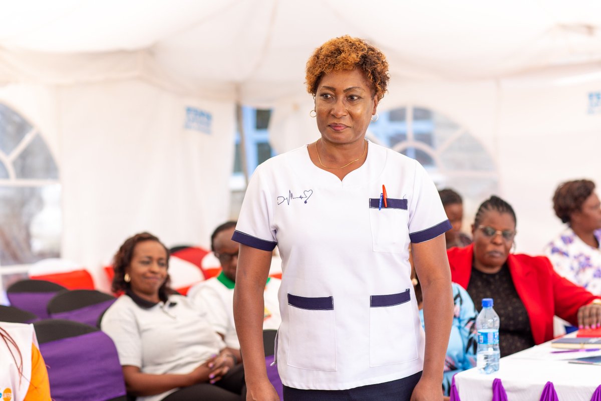 WRA_K's tweet photo. At the #IDM2023 celebrations at Pumwani Hospital we celebrate midwives &amp; highlight the importance of translating evidence into action in🇰🇪. @WRA_K  Midwives Voices, Midwives demands Campaign demonstrates the daily realities of midwives with strategies on how to action the demands https://t.co/QLOU9IbVfI