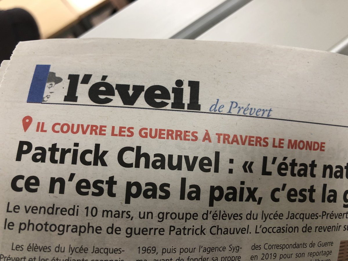 Ce midi à Pont Audemer, les élèves de <a href="/PressePrevert/">L'Atelier médias / Jacques a dit !</a> debriefent avec le rédacteur en chef adjoint <a href="/stephanefouille/">Fouilleul Stéphane</a> sur la dernière parution des articles dans l’Eveil de Pont Audemer et réfléchissent aux prochains sujets. Des élèves acteurs et producteurs d’informations 👏👏
