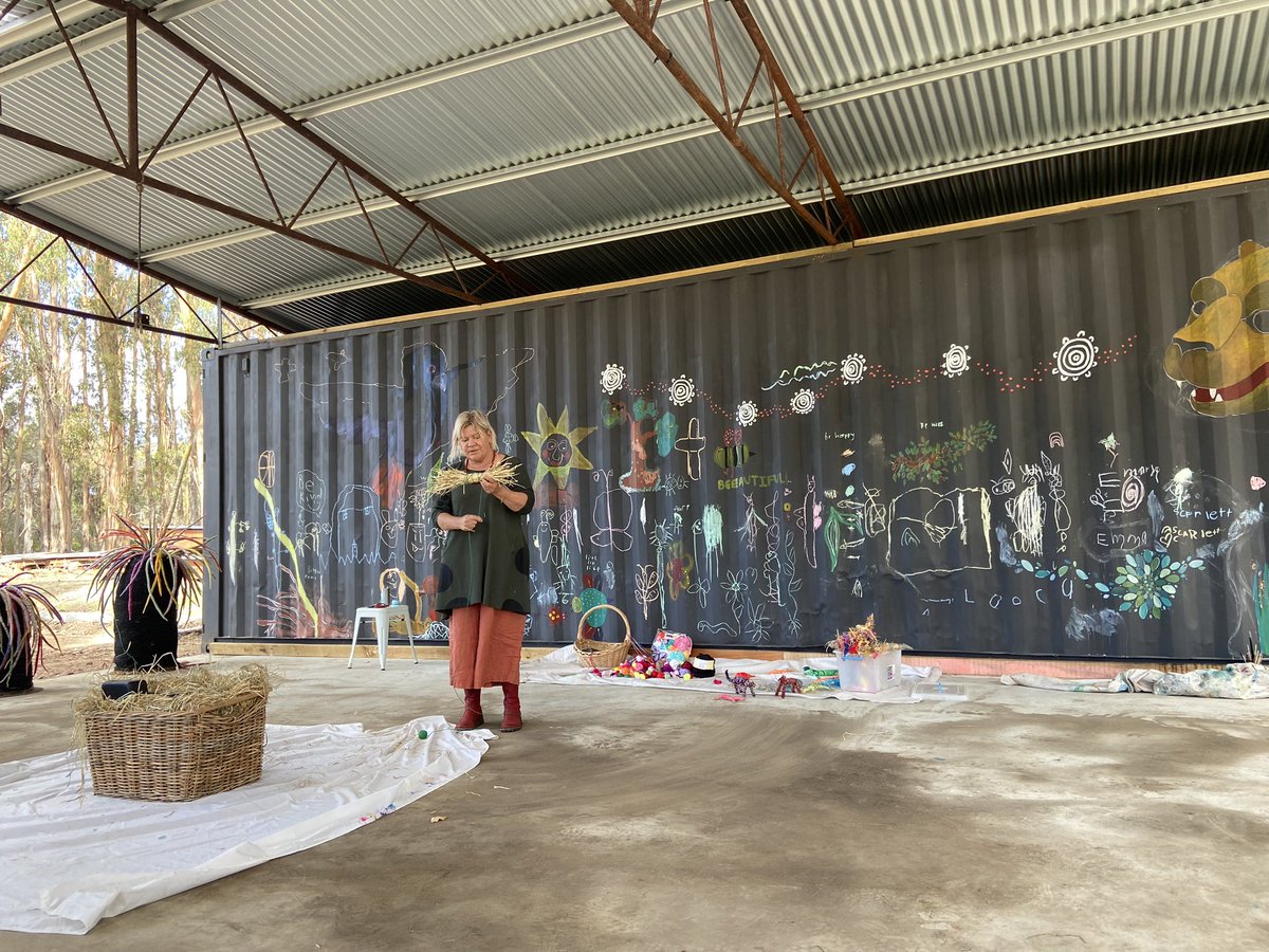 I had such a rich weekend sharing & learning at the ‘Celebrating Engaging with Nature’ conference at Nature’s Atelier! I can’t wait to put it all into practice and reflect on all the workshops 💕 #feelinginspired #natureplay #childledlearning #toddlersinnature #weaving #ukulele