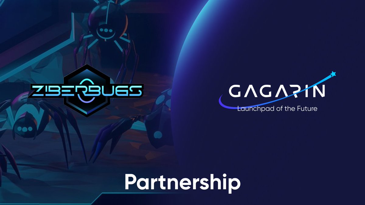 📣 Partnership news! 🤝GAGARIN is proud to announce a new partnership with #ZiberBugs @ZiberBugs. ZiberBugs is a competitive, turn-based game that revolves around positioning your units on a hexagonal battlefield, and watch them automatically battle the enemy team. #Gagarin