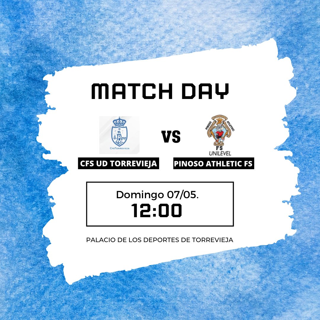 HORARIOS ⏰

Estos son los horarios de nuestros equipos durante el fin de semana!!!

🌟 Último partido de nuestro juvenil en casa .

🌟Partidazo de nuestro senior contra uno de los equipos más en forma durante esta segunda vuelta .
<a href="/PinosoAtFS/">Pinoso Atlethic FS</a> 

1,2,3… UNIÓN 💪🏽💙🤍