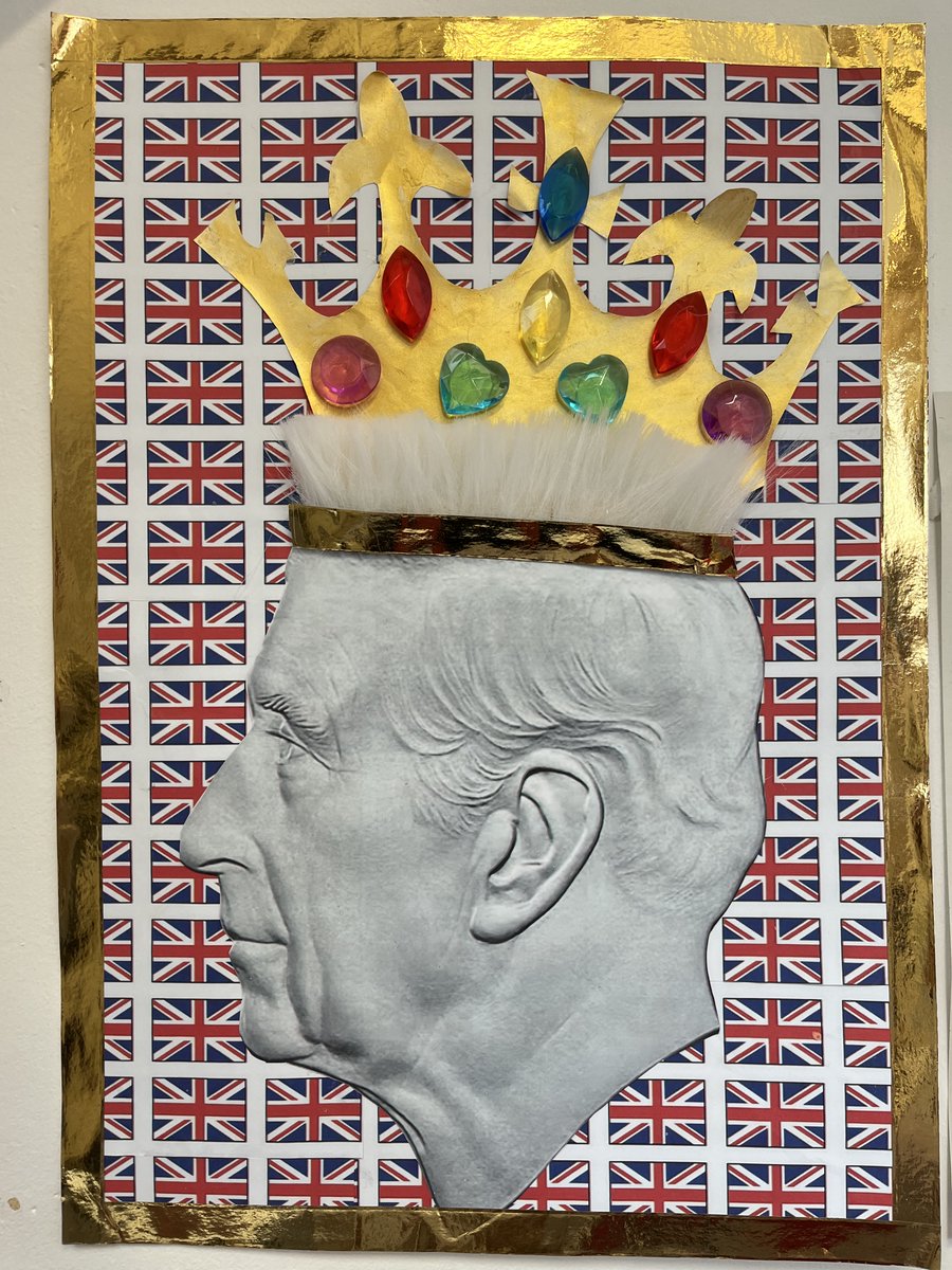 Well done to Oliver and Mike for taking part in the <a href="/ISAartsUK/">ISA Arts</a> Coronation Art Challenge! Oliver completed an original artwork using sand on the beach and Mike created a beautiful mixed-media collage.