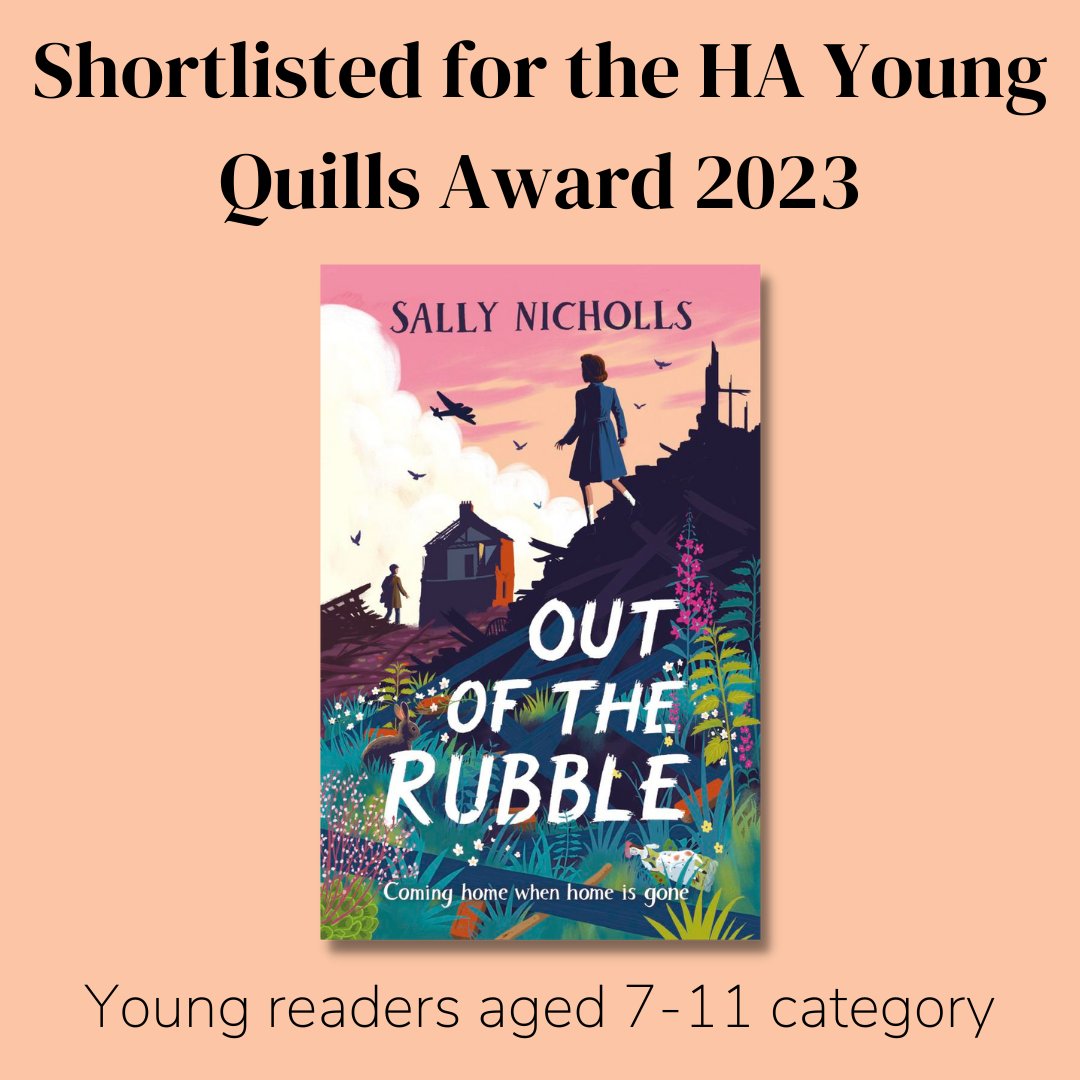 OxfordChildrens's tweet photo. #OutOfTheRubble by @Sally_Nicholls has been shortlisted for the #HAYoungQuills Award!
It's early 1945, War is nearly over and evacuees are coming home. Judy is excited to be back in London, but things have changed...
Grab your copy today from bookshops or online! ๐ https://t.co/AmPJLYr62H