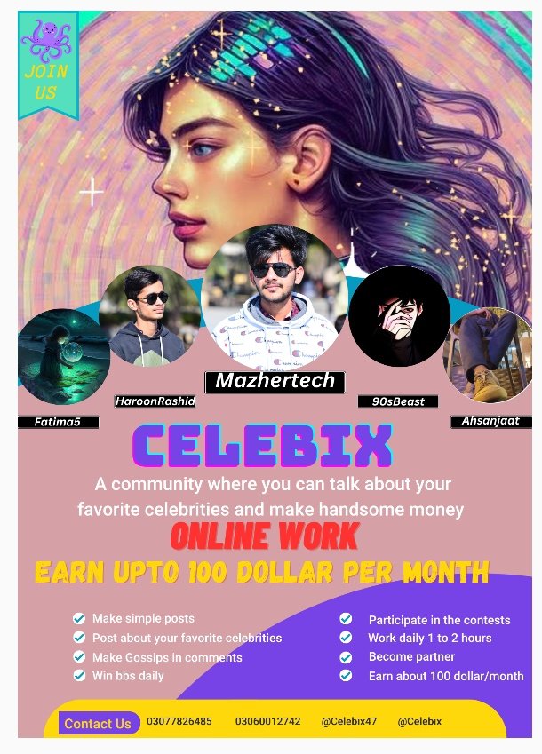 MazherAshraf47's tweet photo. Join "Celebix" world's no. 1 celebrity community. 🎉And Earn money 💵 💰 @_haroon_here @Celebix47 @Fatima51214786 #celebrity #CelebrityClicks #CelebrityToes https://t.co/zf6ecSC1Os