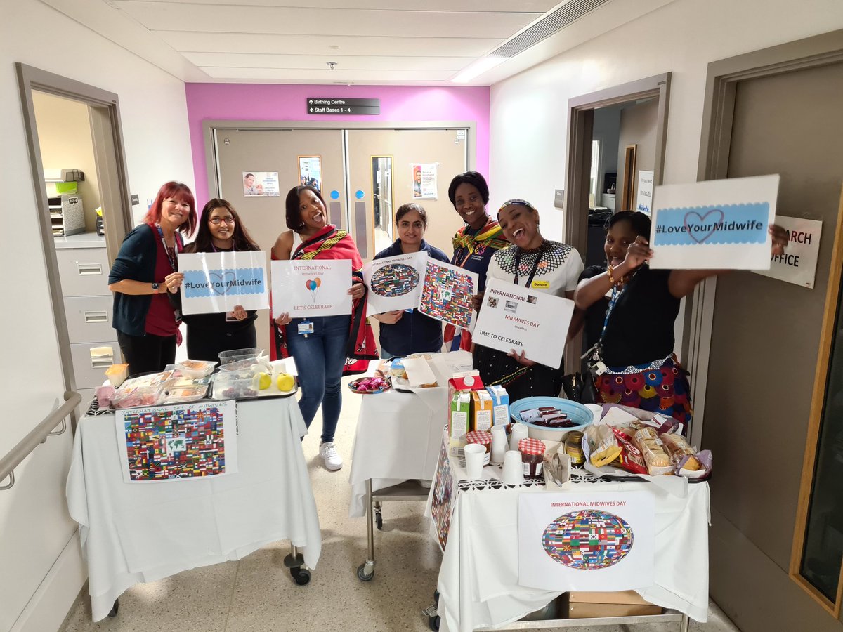 Celebrating our Midwives at @RoyalLondonHosp Thank you for your hard work #IDM2023 #TogetherAgain