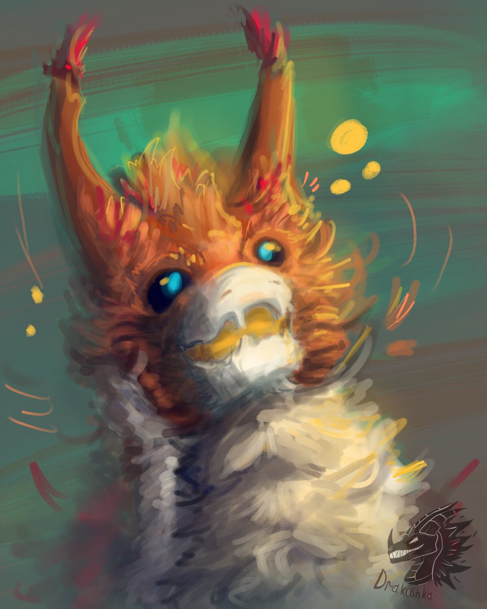DrakoshkaOfFire's tweet photo. @Fellfallow_Art Thank you so much!🧡 Everyone has such good arts there https://t.co/ahhpaDVZrT