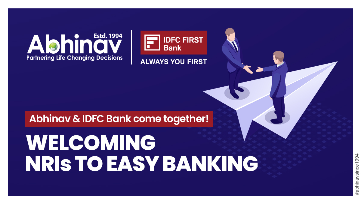 Abhinav bring IDFC bank on board for smooth NRI client services!

For more info call us at +91-8595338595

#abhinavimmigration #idfc #idfcbank #idfcfinance #nri #nribankaccount #businessclients #abhinavimmigrationservices #sayyestoimmigration  #businessimmigrationvisas