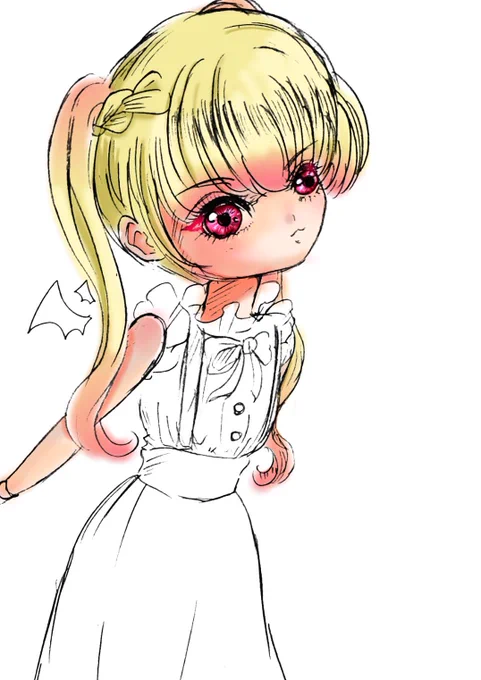 新キャラを考えながらの落書き〜 (◜ᴗ◝ ) タノシイ  #こどもの日 #art #イラスト