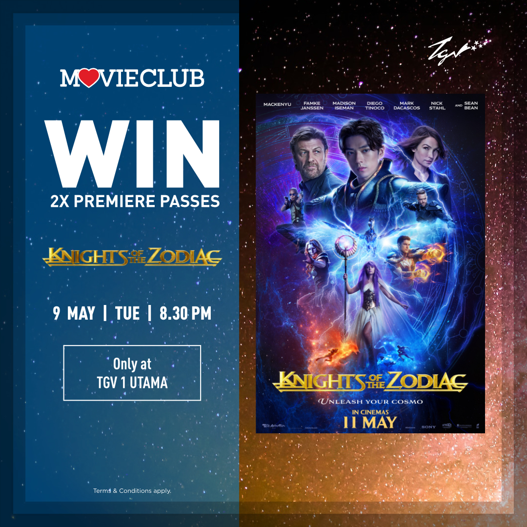 TGVCinemas's tweet photo. Be the FIRST to witness the GODS among us and HEROES within us at TGV! Minmin has #KnightsoftheZodiac premiere passes for you to WIN.

Screening Details:
Date: 9 May 2023 (Tuesday)
Arrival: 8:00pm
Time: 8.30pm
Location: TGV 1 Utama

All you have to do is ⬇️ https://t.co/NdVGeYdy5z
