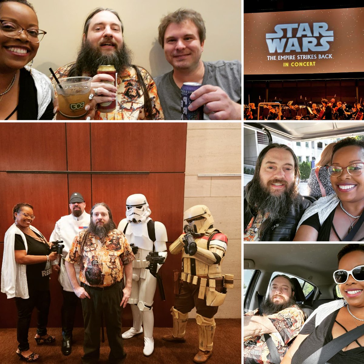 CarmenLBullock's tweet photo. May the Force be with you. The #NCSymphony's stellar performance did not disappoint.  @pbaylies, an Imperial March to the Dark Side, or a rebellious stance to the Light, I will stand by you always! #MayThe4thBeWithYou https://t.co/4RWFx5zYxr