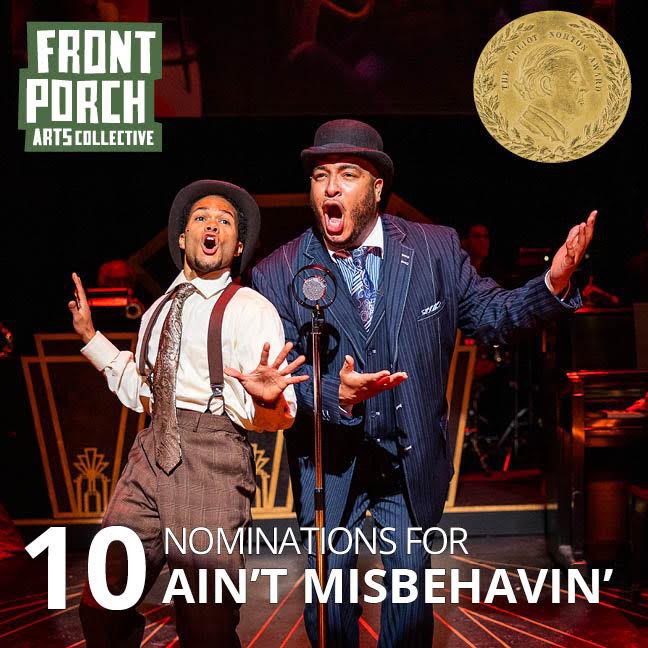 PorchArts's tweet photo. Who’s ready for Monday?! Our 3️⃣0️⃣ @nortonawards nominations that’s who!! 👏🏽👏🏾👏🏿 

See you there! 🤎🤎🤎

#FrontPorchArts #FrontPorch #BostonTheater #BosArts #BlackJoy #BlackArtists #BlackTheater #Boston #theater #performance #ElliotNorton #ElliotNortonAwards https://t.co/47lGpMvPkI