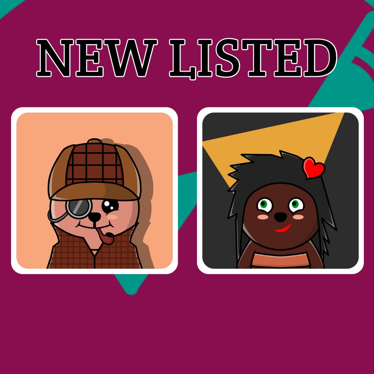 🐻New Listed🐻
ColyBears New Listed For 0.005  Already On Opensea ,So Lets Check These Out
•Sherlock Bear
opensea.io/assets/matic/0…
•Gurr Bear
opensea.io/assets/matic/0…
Recomend To Follow :
 <a href="/LING_HAUS/">👾LING.HAUS🧘🏽‍♀️</a> <a href="/StielHugh/">HughStiel/RoyalFrenchmenHotel Bar Gallery & Events</a> <a href="/Degen_Shan/">Shan ✨</a> <a href="/TheEmptyTaco/">The TRYAN Taco</a> <a href="/DogeDestinyApp/">Doge Destiny (Base🟦)</a>
 #NFT #NFTs