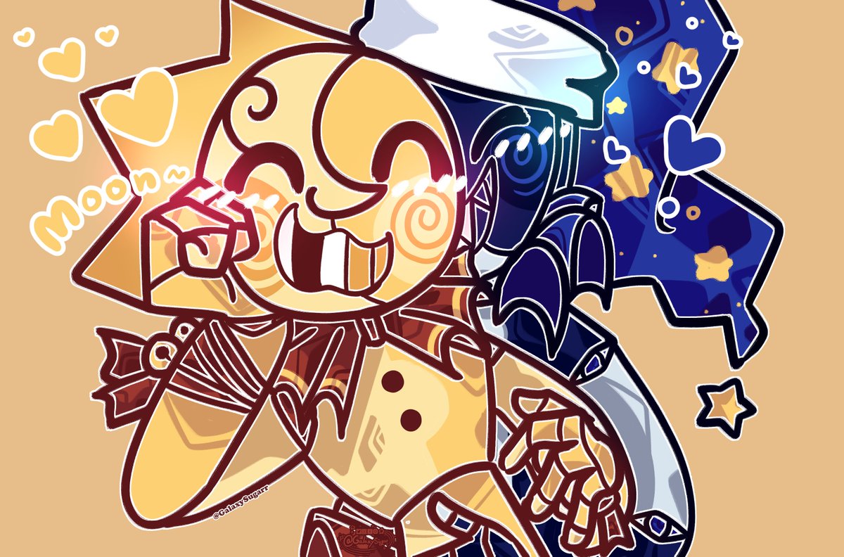 GalaxySugarr's tweet photo. Ya know, I thought I posted this here awhile back but was wrong lol. 

have some Sunny/Moon smoochies ~ 💙💛
#moondrop #sundrop #fnafsun #fnafmoon #fnafsb https://t.co/96iS7pEisG