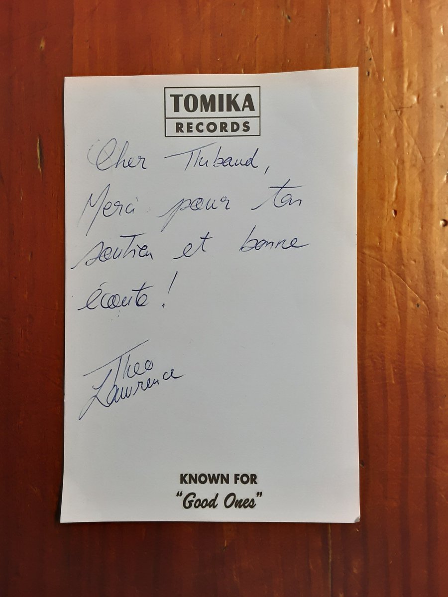 ThibaudRoger694's tweet photo. Ça c'est un vrai ticket d’caisse !
Album enregistré à Fort Horton, Wyldwood, Texas.

Avec l’ami Phil Hollie sur Sweet Candy Love.
https://t.co/bRCtL33DMC (audio)
https://t.co/m1zZbqgmdI (Chérie clip)
La bise à sa Chérie également, sans gêne et sans forcer.
https://t.co/ualdhR1yvH https://t.co/tWn0wL4X7V