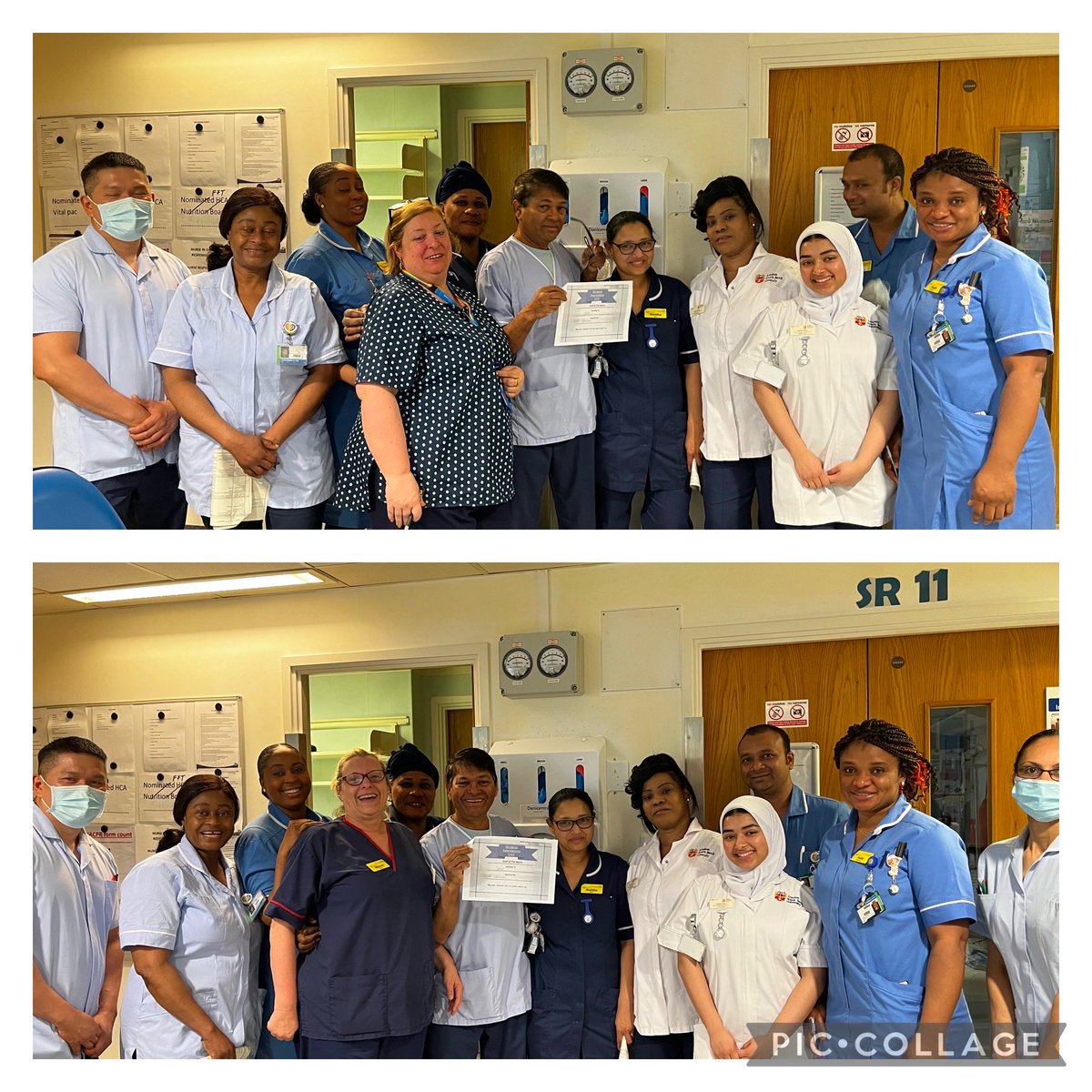 Congratulations to Dave on becoming star of the month for SAU for April thank you for all your hard work and support you give to our  patients and staff 🌟🌟🌟🌟👏👏