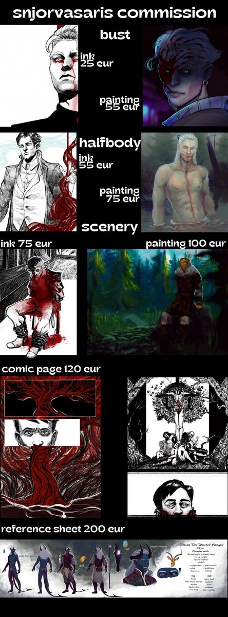 snjorvasaris's tweet image. Greetings! 
This artist is open for job :) 
All additional info you can find in pic below. Payment via boosty (paypal supported) or ru card directly😌