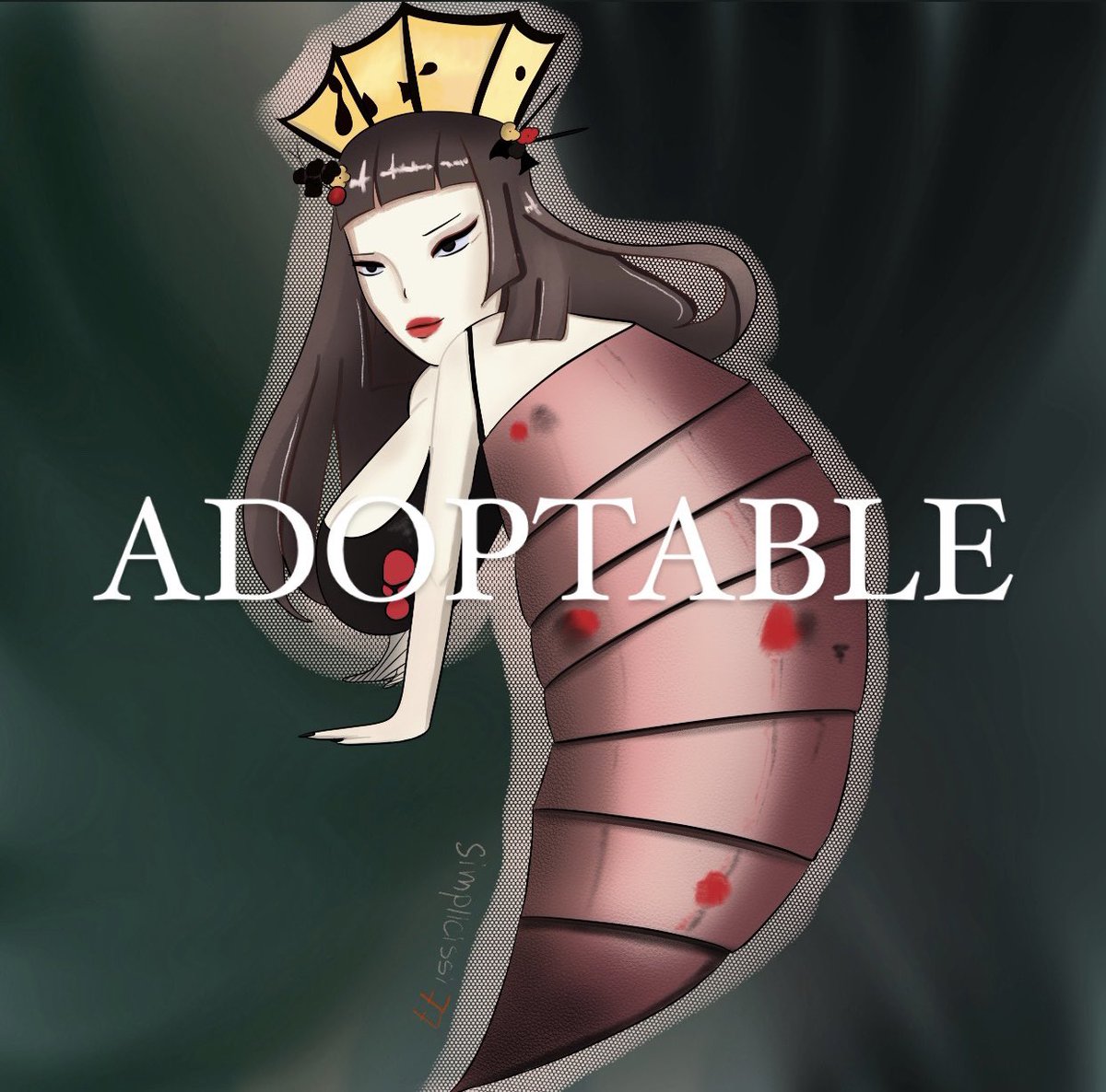 simplicissi77's tweet photo. adopt female maggot

SB - 10$ 
MB - 5$ 

AB - 60$ - You get Png file (all rights to the character)

Payment: 
100% prepayment. Payment Method via Boosty (Supports PayPal and credit/debit cards) 

#adopt #adoptable #2dart #fanart #maggot #animegirl #animeart #sfw #digitalart https://t.co/QtMVvnvoTo