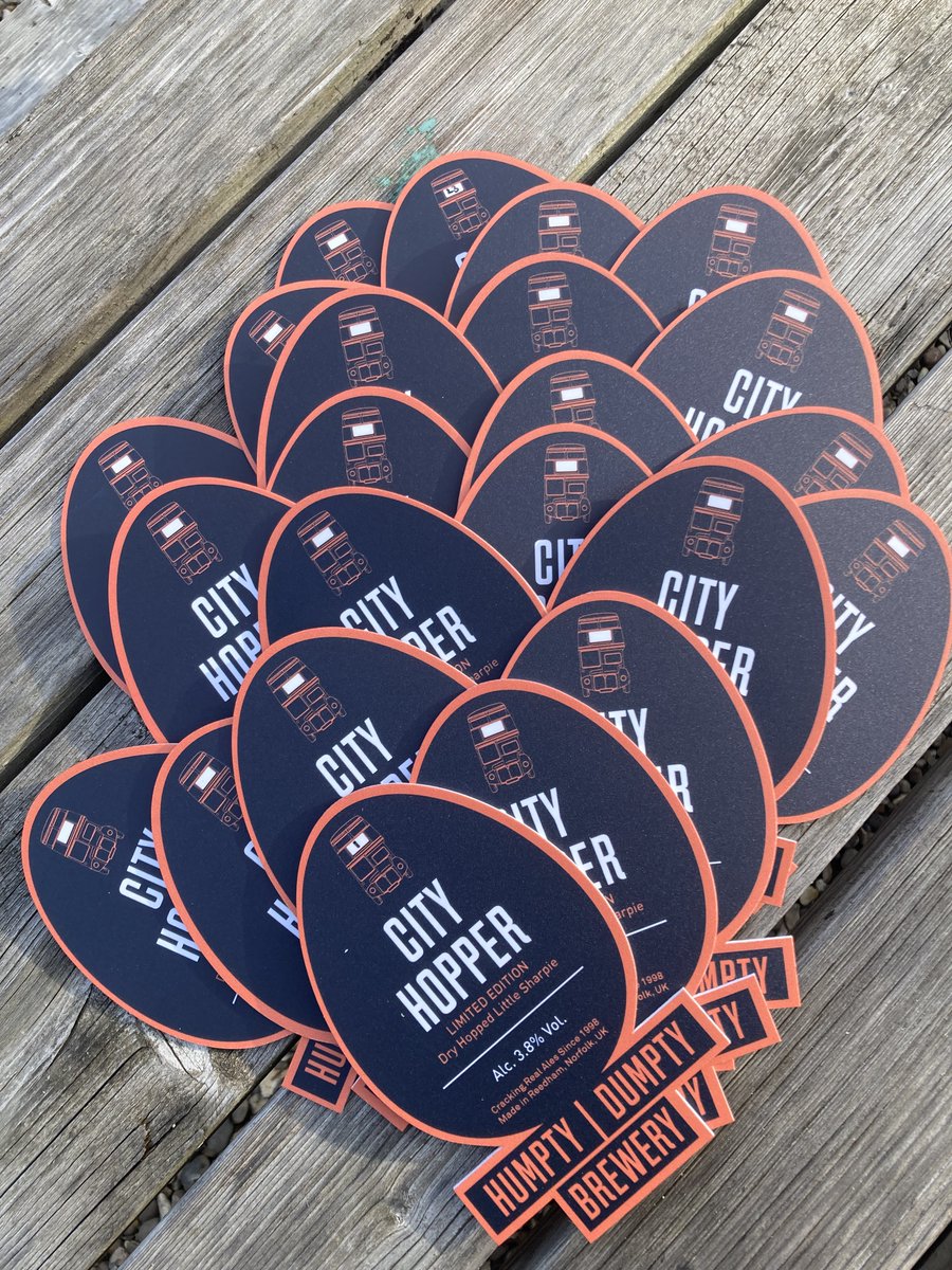 We're ready for @CityOfAle, are you?? 🍻🍻 Limited edition City Hoppers..... 
#cityofale #norwichcityofale #norwich #beer #craftbeer #norfolk #realale #norfolkbroads #cheers