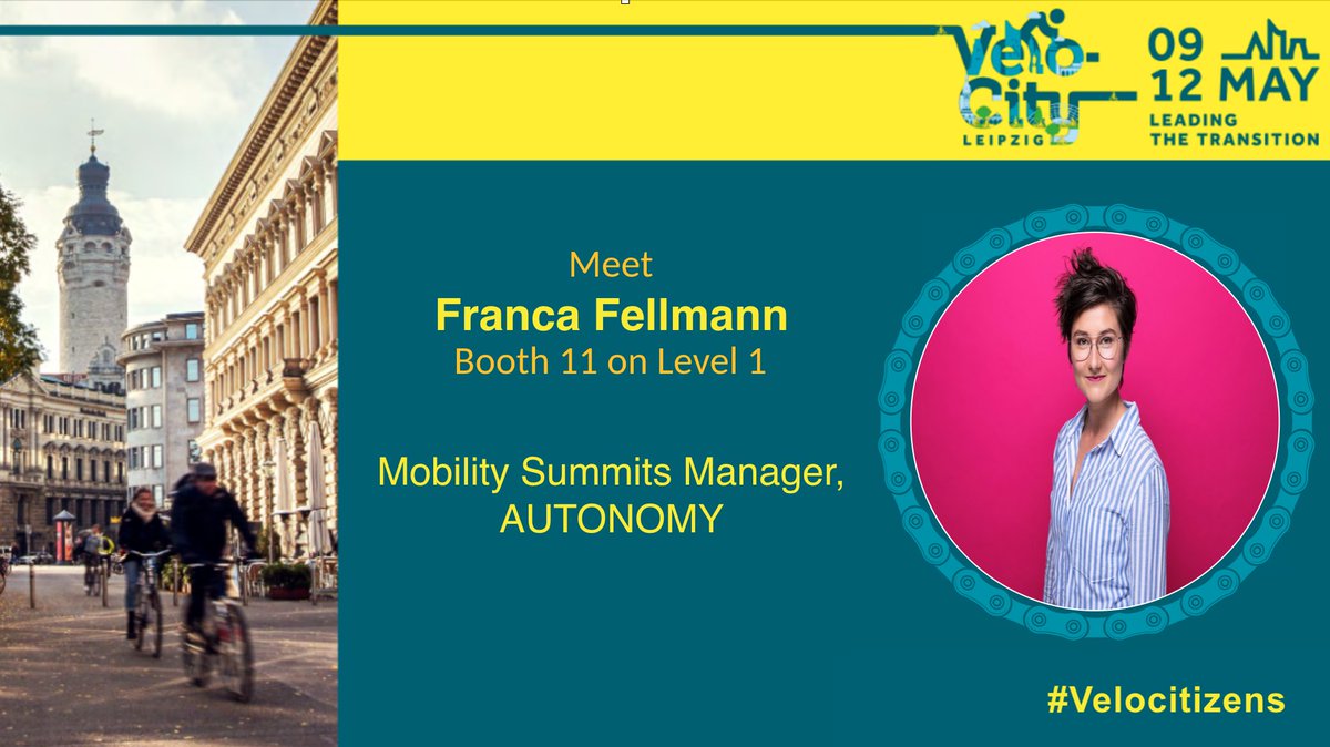 AUTONOMY's tweet image. Exciting news! Franca Fellmann is heading to @Velocityseries, #Leipzig! 🚲 
Join us at booth 11 - Level 1 and mark your calendars for #AutonomyBMS on June 28/29, where we&apos;ll delve deeper into this topic and more. Learn more ➡️ bit.ly/3VD66be 
#sustainablemobility
