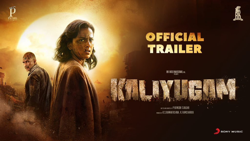 Get ready to witness the age of darkness. Here is the exciting trailer of #Kaliyugam

#KaliyugamTrailer - youtu.be/-rFIQTutUzo

<a href="/ShraddhaSrinath/">Shraddha Srinath</a> #Kishore <a href="/rkintlinc/">K.S Ramakrishna</a> <a href="/primecinemas_/">Prime Cinemas</a> <a href="/prastories/">Pramodh Sundar</a> <a href="/rck_dop/">Ramcharan</a> <a href="/nimzcut/">Nimz</a> #Dawnvincent <a href="/iniyansubramani/">iniyan subramani</a> <a href="/SaktheeArtDir/">🆂🅰🅺🆃🅷🅴🅴 🆅🅴🅽🅺🅰🆃🆁🅰🅹.🅼</a> <a href="/SidhooU/">sid</a>