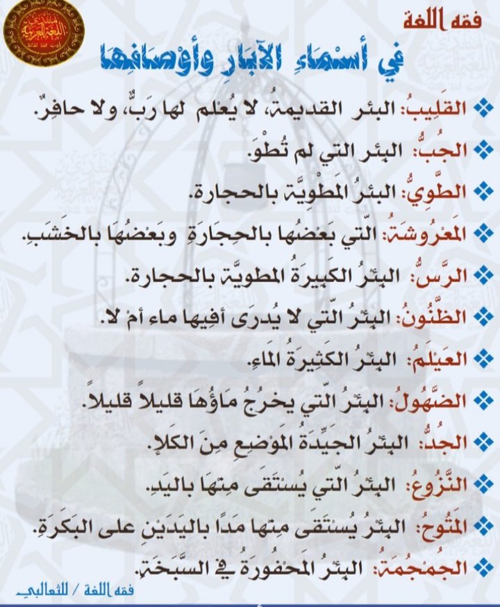 فقه اللغة وسر العربية