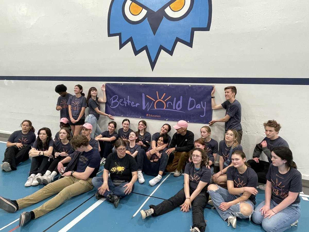 DBergerhofer's tweet image. #BetterWorldDay @StPaulOpen OWL Against Hunger! Student led project fundraised, organized, and then packed approximately 70,000 meals for Minnesota breakfast programs! #WeareCrew  @ELeducation