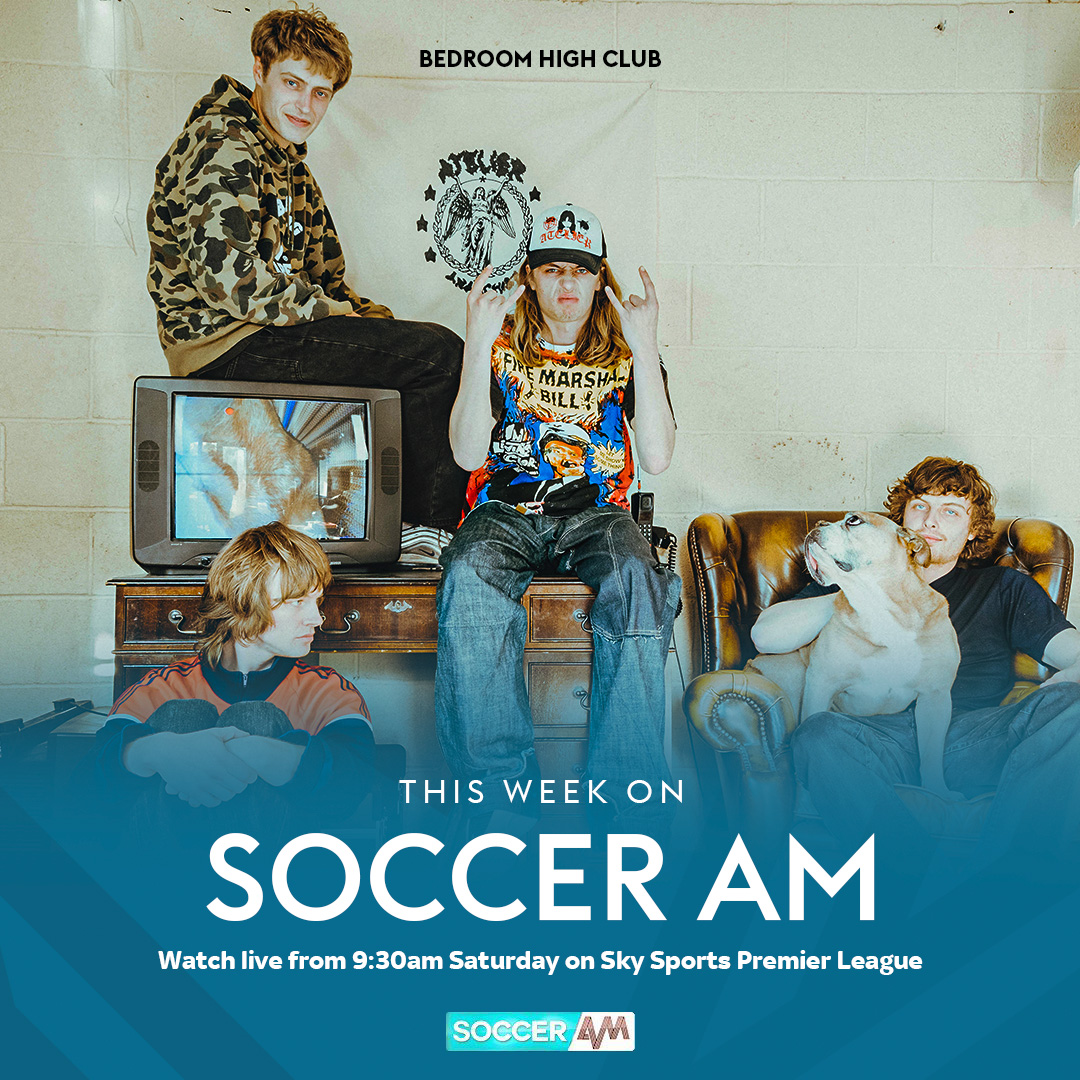 🚨 Your Soccer AM line-up this week 🚨 @RobsonKanu ⚽ @aimee_fuller 🏂 @ChrisBillam 🥊 @TubesSoccerAM meets @Morgangibbs27 🔴 @bedroomhighclub performing LIVE! 🎤 Join us from 9:30am on Sky Sports Main Event, SS Premier League, SS Football and Sky Max 📺