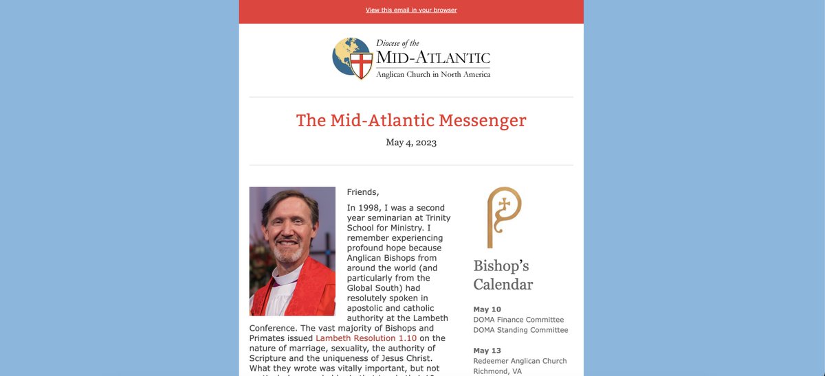 Mid-Atlantic Diocese tweet media