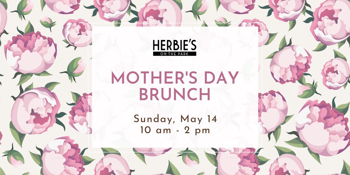 Celebrate Mom at Herbie’s in #SaintPaul with a delicious brunch on May 14 from 10 am to 2 pm.

Reservations: opentable.com/r/herbies-on-t… #twincities #MothersDay2023