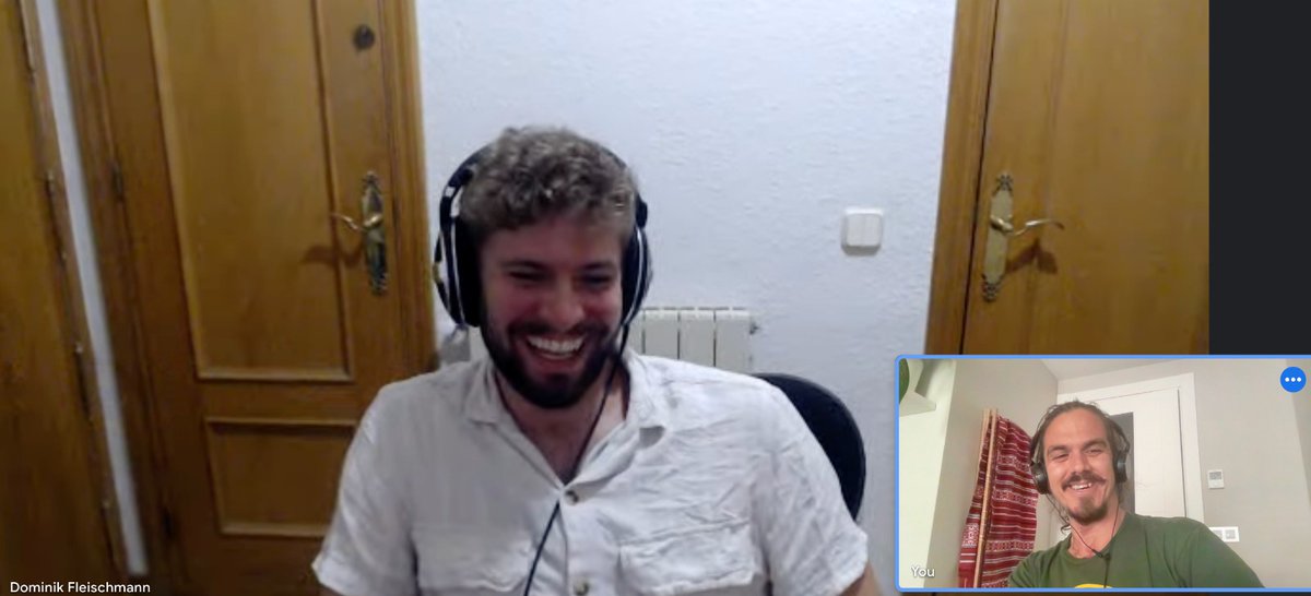 Big thanks to <a href="/urlichsanais/">Anaïs Urlichs</a> for connecting me with <a href="/domfleischmann/">Dominik Fleischmann</a> who is finishing his #adhd diagnosis. 

We'll record a podcast soon but we really clicked on:
- building self-kindness &amp; not beating ourselves up
- starting new things like a vegan kebab shop/hot sauce company