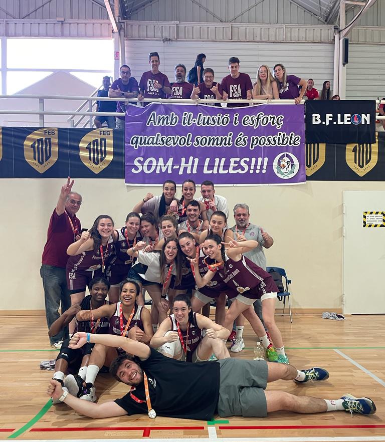 Bàsquet Femení Sant Adrià (FSA) 💜 tweet media