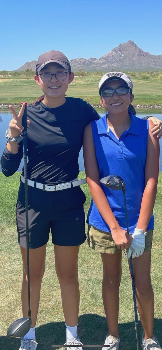 Congratulations to or defending State Champion Eleanor Warden for qualifying to state.
Also, a big congratulations for our eighth grader Alyssa Serna for also qualifying for state. Both girls will play on Monday and Tuesday. Good luck go lady knights!