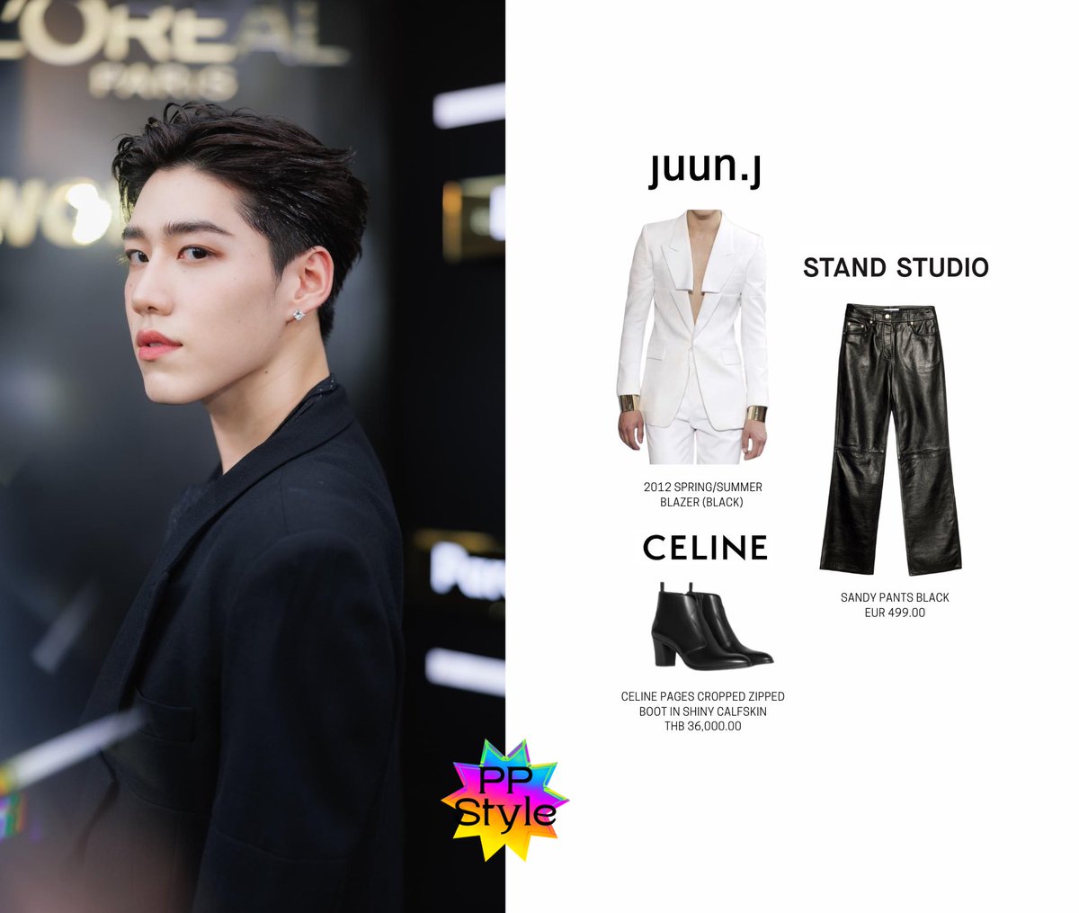 ppkritstyle's tweet photo. PP KRIT STYLE : #LOrealWorthItxPP
#WorthIt #LOrealParisTH
@juunj_com #juunj
#standstudio
@celineofficial #celine
#whatPPwears #ppkritstyle #ชุดพีพี
#PPKritt #PPKritEntertainment
@ppkritt @PPKrit_Ent https://t.co/CObea6F2Y4