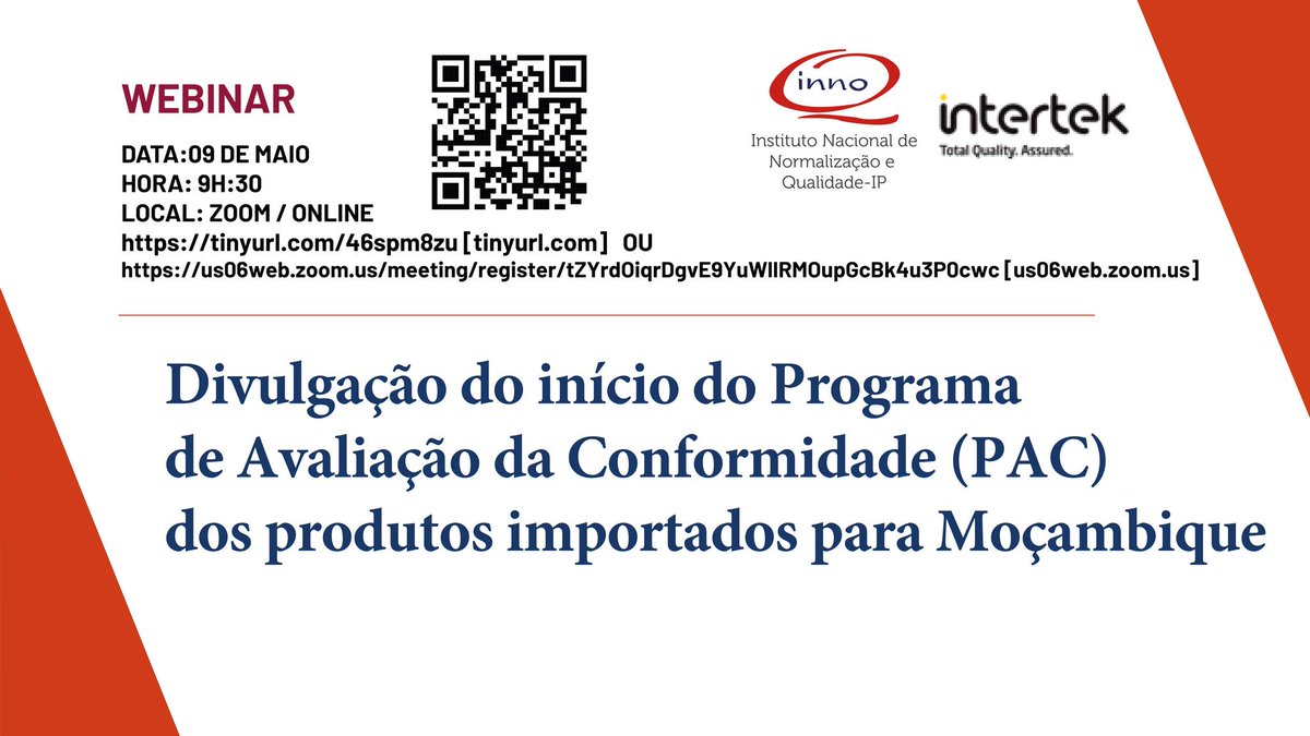 Instituto Nacional de Normalização e Qualidade, IP tweet media