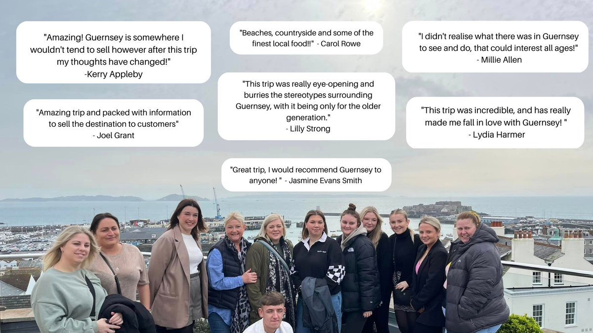 PHTRADE1's tweet photo. Wonderful feedback from our Hays Guernsey Fam Trip!
We love hearing what you have to say π
#PHTrade https://t.co/vboVfiuqQT