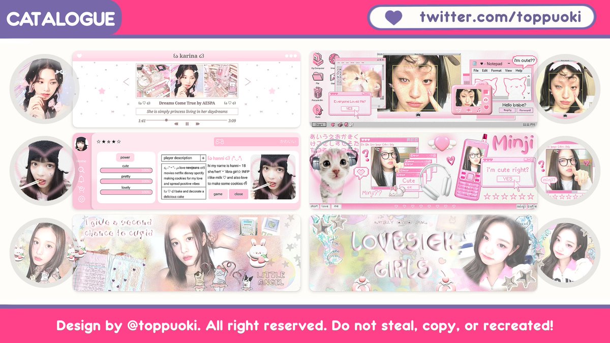 help rt thank you!  ฅ՞•ﻌ•՞ฅ 

nom nom. . . 🥛haloo besok (06/05) zee akan open req layout dengan katalog dibawah start 5k (no max order)🍥 jangan lupa baca tnc nya dulu sebelum order 💌 bisa diorder mulai jam 10.00 WIB, hippie jajan! 🧸🎀

#zonauang
