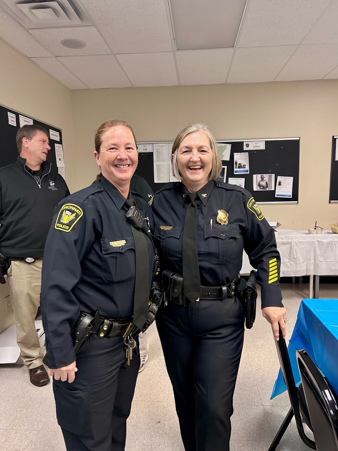 Police Chief Teresa Theetge on X: Today, is a bittersweet day, my sister  Police Officer Joyce Neville-Lipps is retiring after 33 years of service.  We come from such a large family of