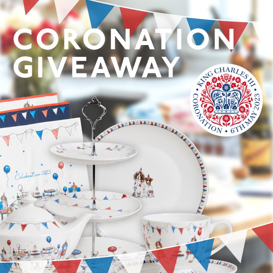 Are you ready for the Coronation? 👑

We're giving away a complete Coronation-themed afternoon tea set from M&amp;S.

To #win, like, retweet &amp; reply with your Coronation plans. 

*Competition closes 23:59 07/05/23. The winner will be contacted by the verified Wren Kitchens account.
