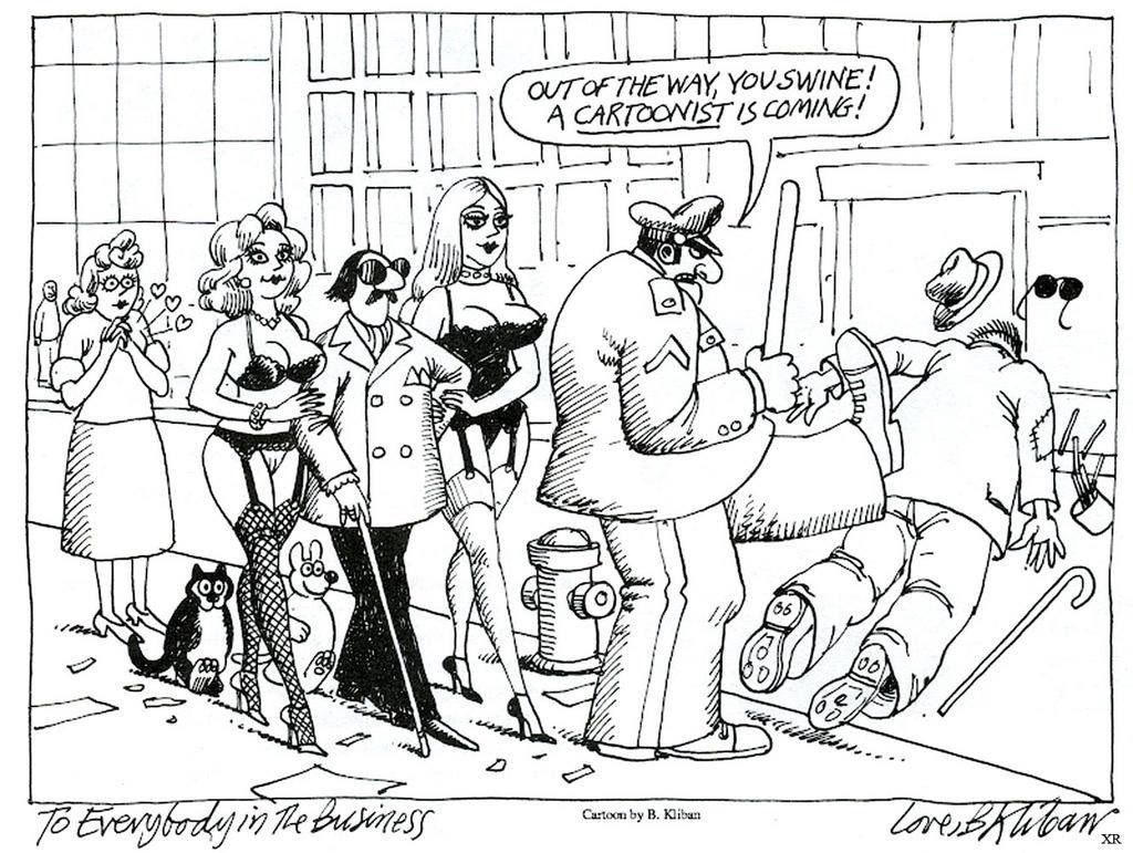 It’s #NationalCartoonistsDay - and here’s the great Kliban telling it like it is #cartoonists #cartoons